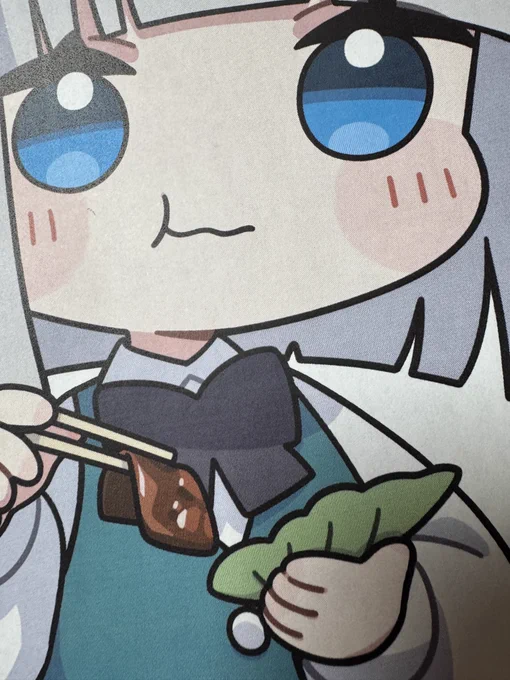 ていうか待って、これプリンターで印刷したやつなんだけど RGBからなんもいじらず印刷したのに色がそのまますぎる!すごい!