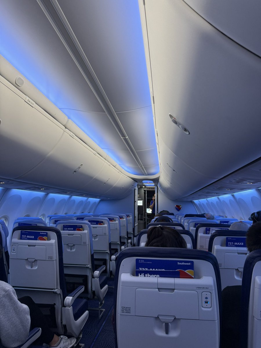 thompsonsquare's tweet photo. Today on @SouthwestAir We’ve never seen this many flights empty.  2nd one this week. This speaks volumes or at least should. https://t.co/fmYedyrU5w