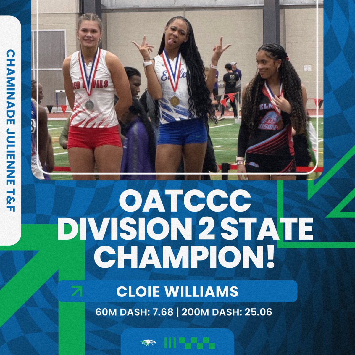 Chaminade Julienne Eagles Coed T&F tweet media