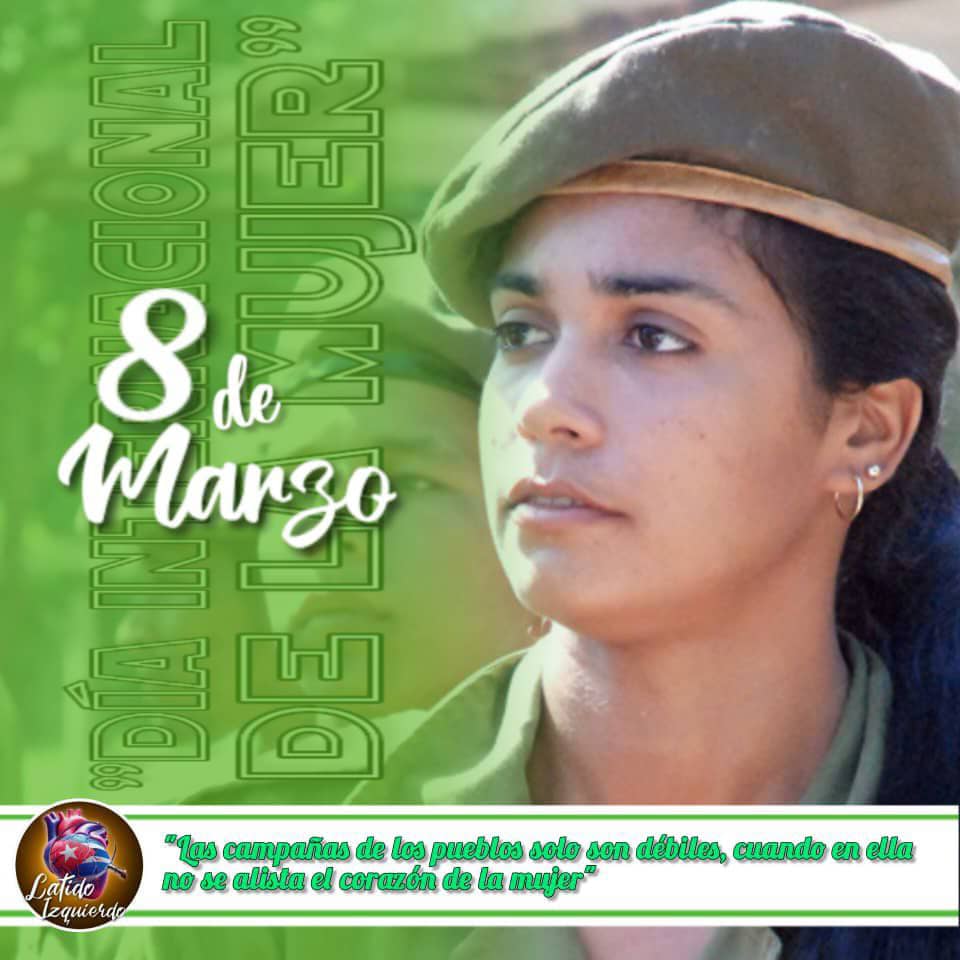 El digno  reconocimiento a las mujeres cubanas 🇨🇺 de ayer, las de hoy y mañana, el ejemplo de ellas estremece y distingue.
#MujeresEnRevolución
#ArtemisaJuntosSomosMás
<a href="/DiazCanelB/">Miguel Díaz-Canel Bermúdez</a>
<a href="/PartidoPCC/">Partido Comunista de Cuba</a>
<a href="/PresidenciaCuba/">Presidencia Cuba 🇨🇺</a>
