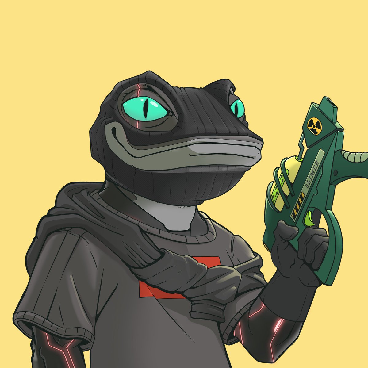 Cyber Frogs update bot tweet media