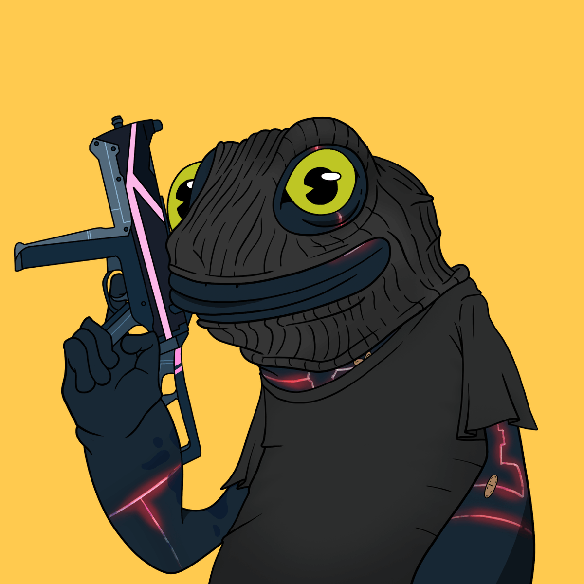 Cyber Frogs update bot tweet media