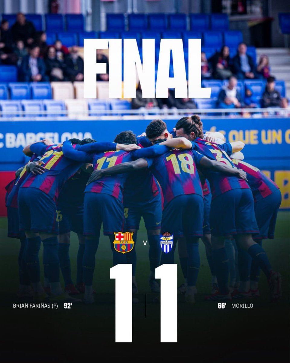Barça Atlètic tweet media