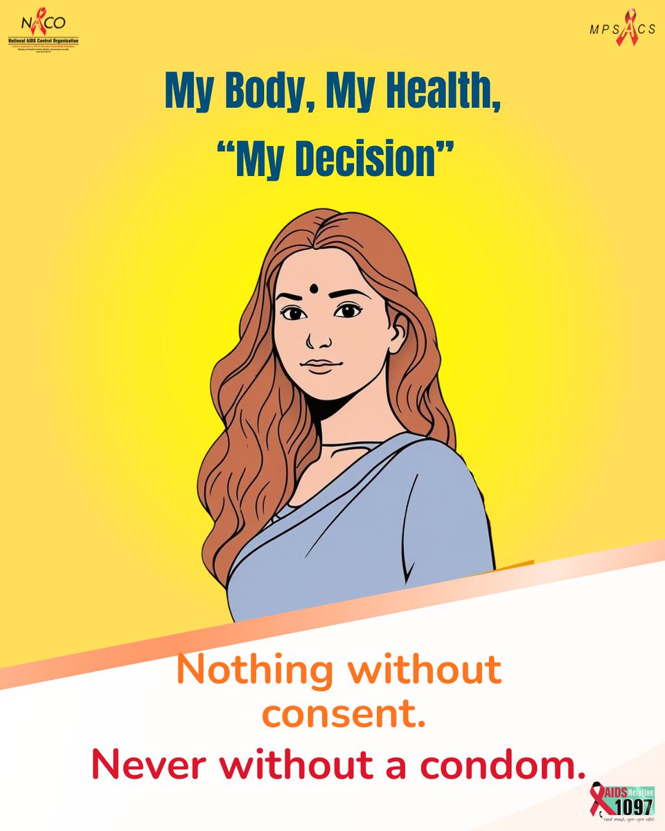 MPSACS's tweet image. Consent isn’t optional.
Protection isn’t either.
👉Be responsible. Be real. Be safe.✅
#StayProtected #UseCondom #SafeSexAwareness #HealthAwareness #besafe #StayHealthy #women #MPSACS #womendayspecial