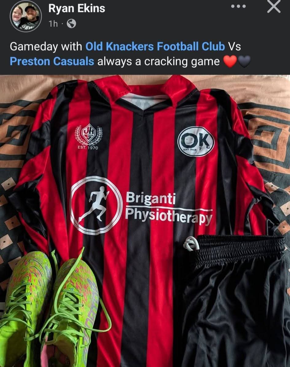 Old Knackers FC tweet media
