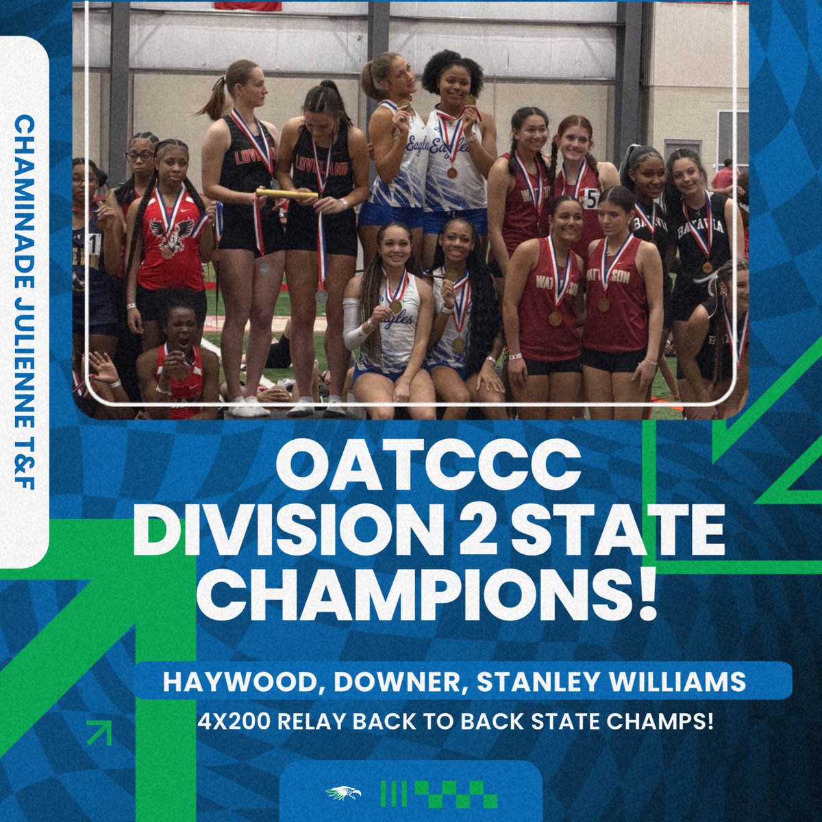 Chaminade Julienne Eagles Coed T&F tweet media