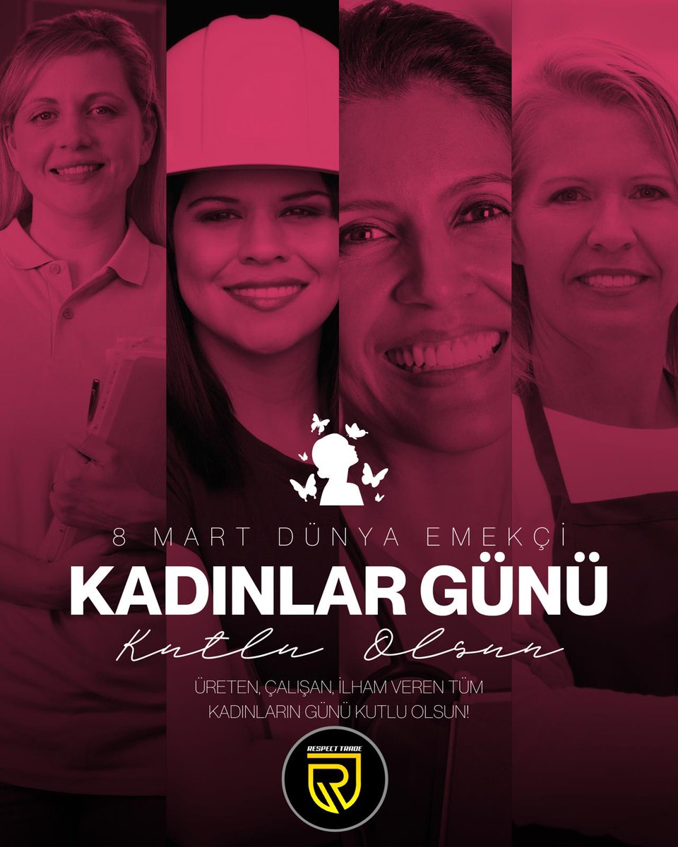 Üreten, çalışan, ilham veren tüm kadınların günü kutlu olsun 🌸🍀🌷
#8MartDünyaKadınlarGünü