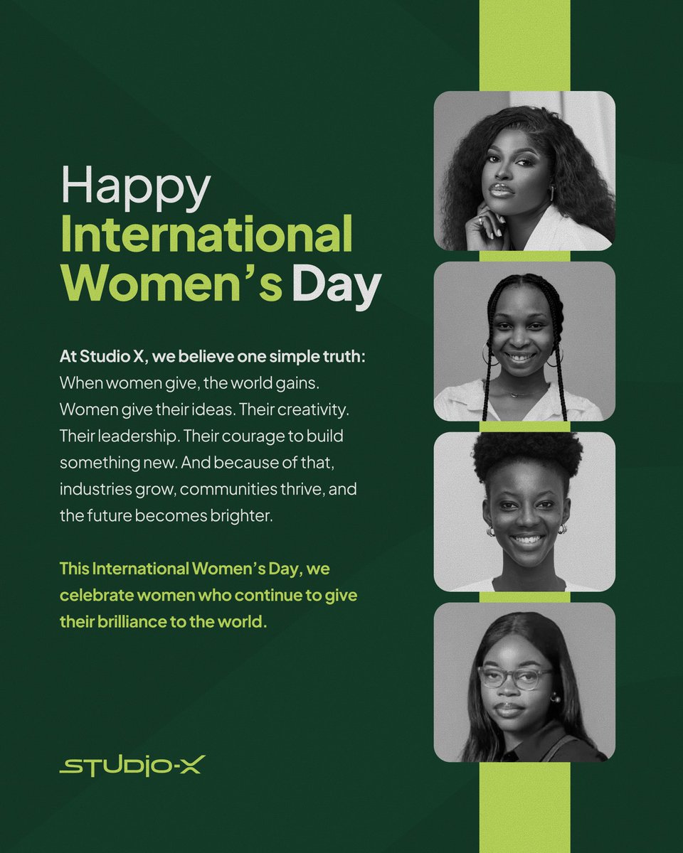 Studio X tweet media