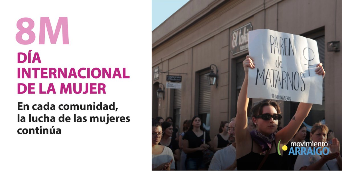 Un nuevo #8M invita a seguir trabajando por la igualdad y acompañando la lucha de las mujeres en toda la Patria. Por una Argentina más justa, donde todas las personas puedan desarrollarse sin miedo.