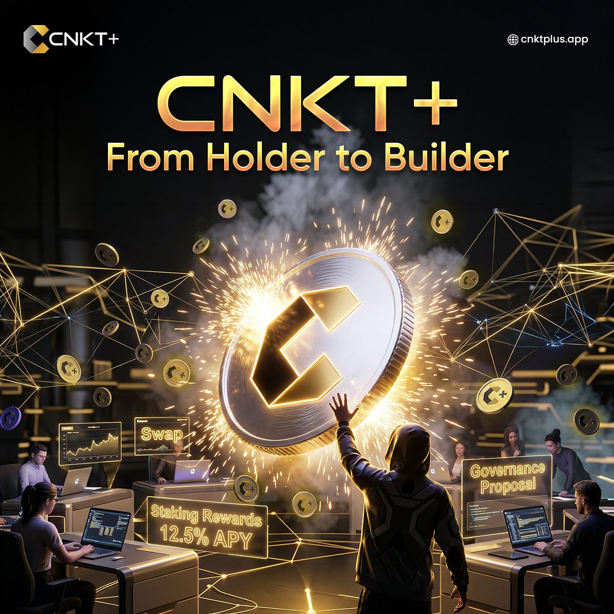 Holding is passive.
Staking CNKT+ is participation.
Turn belief into ecosystem impact
cnktplus.app

CoinMarketCap: coinmarketcap.com/currencies/coi…

Coingecko: coingecko.com/en/coins/coinn…

Coinbase: coinbase.com/en-in/price/co…

#CNKT #Trading #Staking #GT3DEX #StakeToBuild #Web3Trust