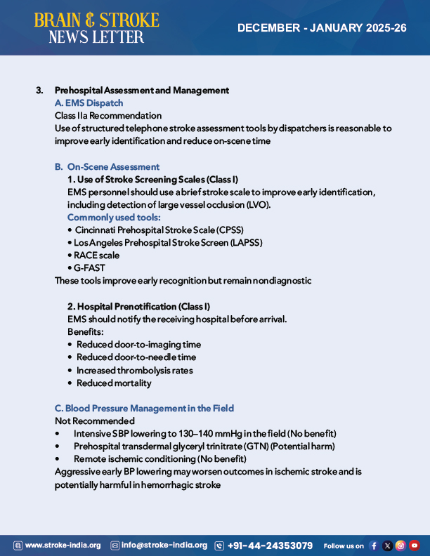 Indian Stroke Association tweet media