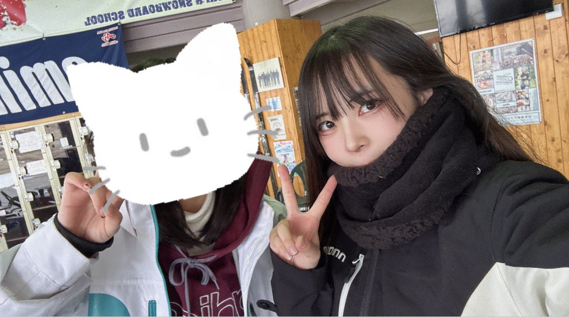 aaa_mi_1's tweet photo. 白馬八方尾根スキー場行ってきました！
あいにくの雪でなかなか滑れませんでした...来週リベンジです😭 https://t.co/oRU6yJnz47