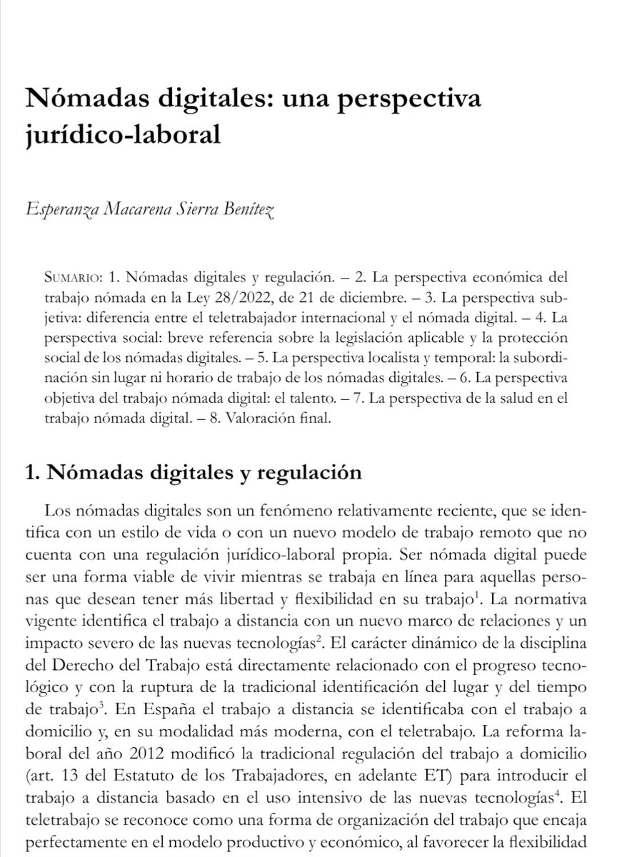 EsperanzaMacar7's tweet photo. #Miultimapublicacion en #Idus Repositorio @unisevilla: Nómadas digitales: una perspectiva jurídico-laboral.
Descargar en abierto👇
https://t.co/nZlxxMGdyp https://t.co/QXRhcXQeId