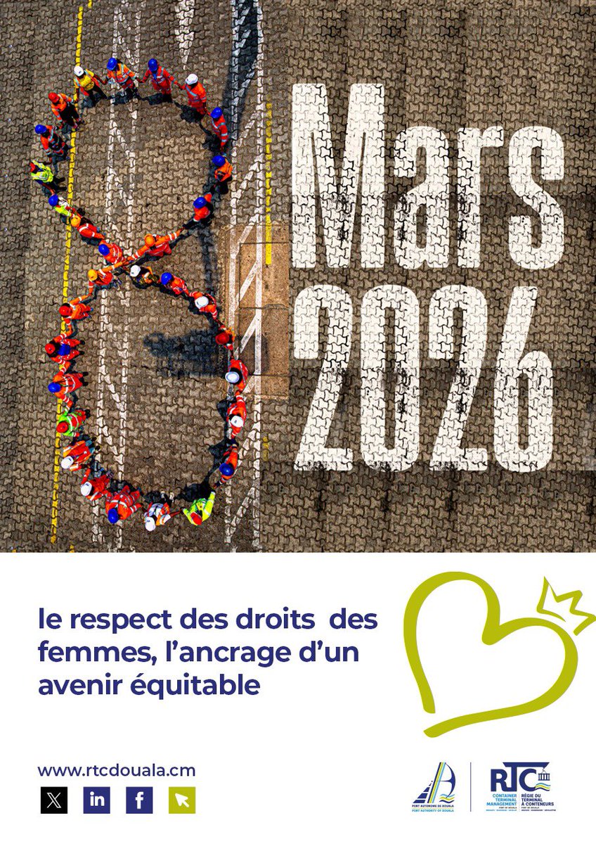 rtc_douala's tweet photo. A la RTC SA, nous sommes fiers de compter des femmes engagées, compétentes et inspirantes qui contribuent chaque jour au dynamisme et à la performance de notre entreprise. En cette journée spéciale, nous célébrons leur détermination, leur professionnalisme et leur contribution précieuse à notre réussite collective.
Bonne fête de la femme à toutes nos Warriors.
#RTCSA
#PAD
#journéeInternationaleDelaFemme