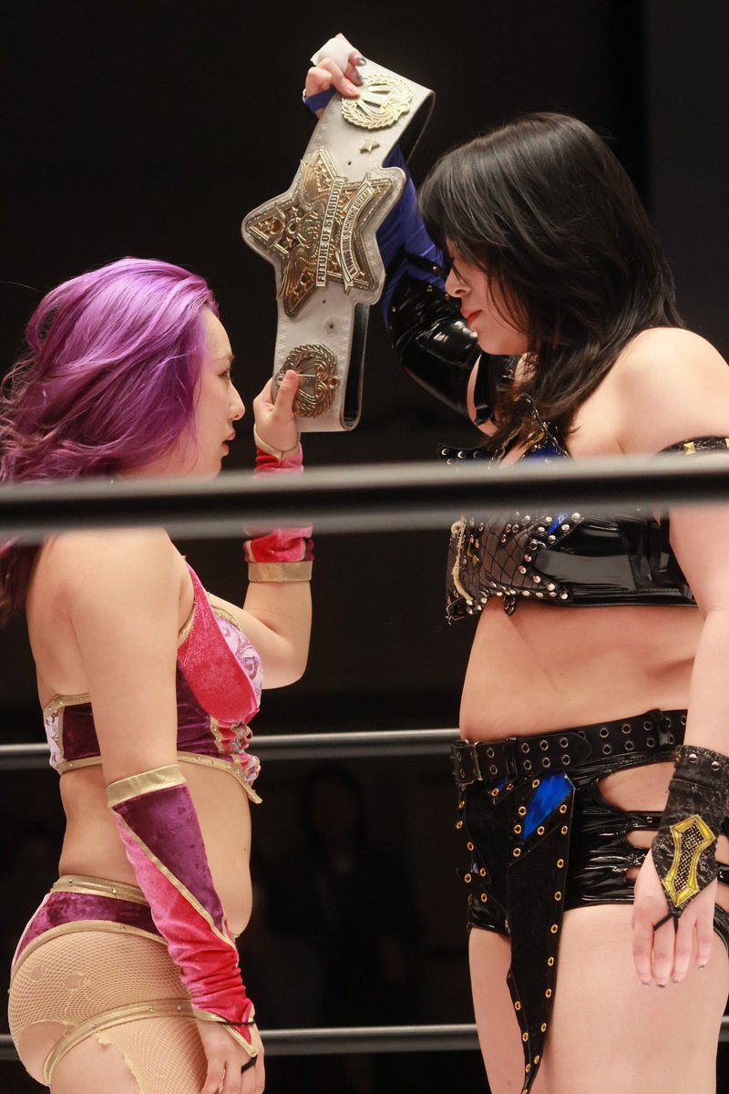 hm_njpw_picture's tweet image. 2026.3.8『CINDERELLA TOURNAMENT 2026 ～2回戦～』後楽園ホール大会
3.11 タイトルマッチ決定
 #姫ゆりあ
 #HANAKO
 #STARDOM
