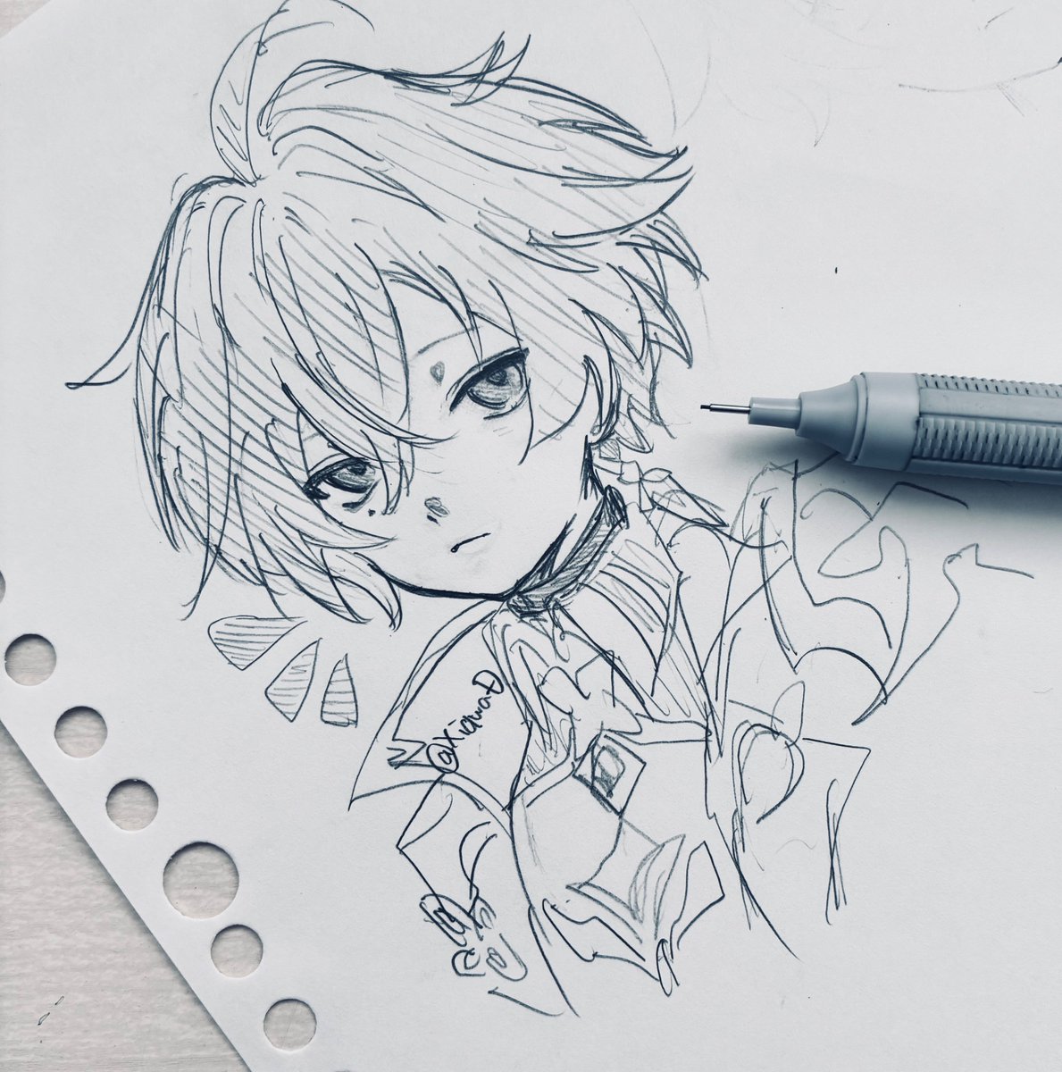 2時間前までは上手く描けたと思ってたんです…