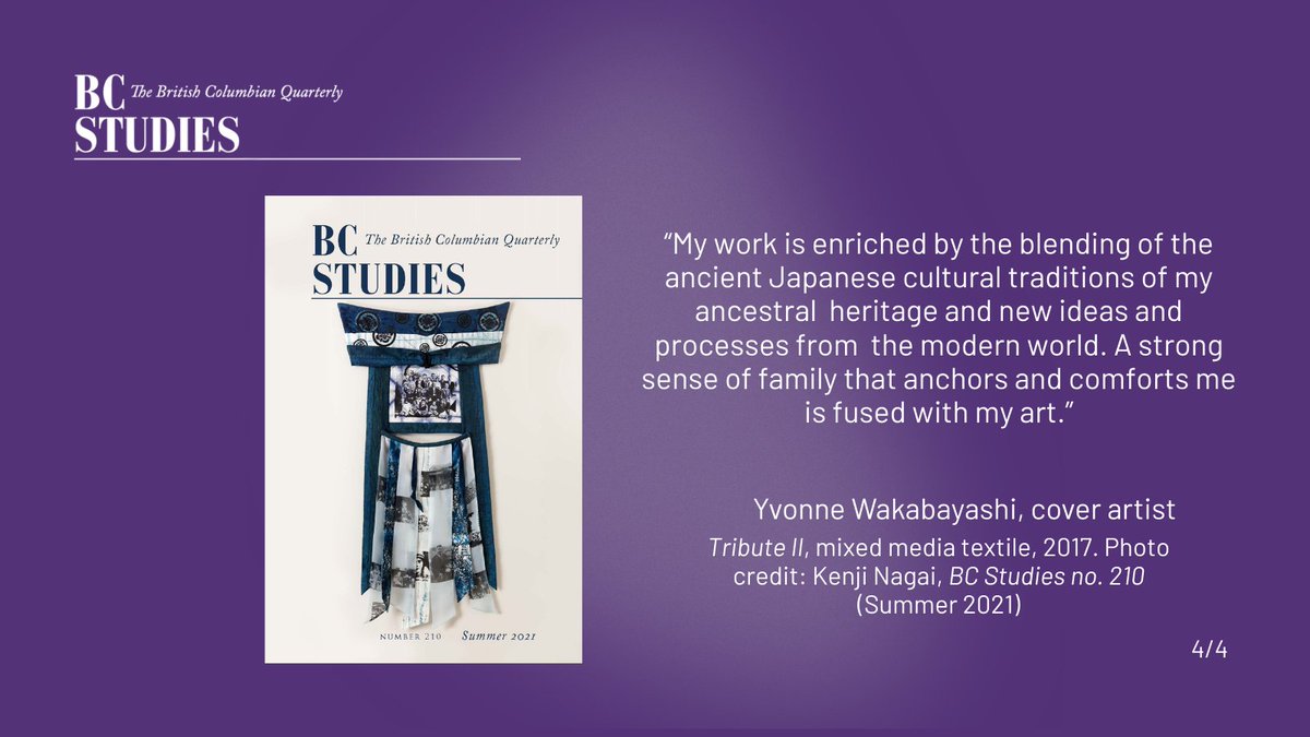 BC Studies Journal tweet media