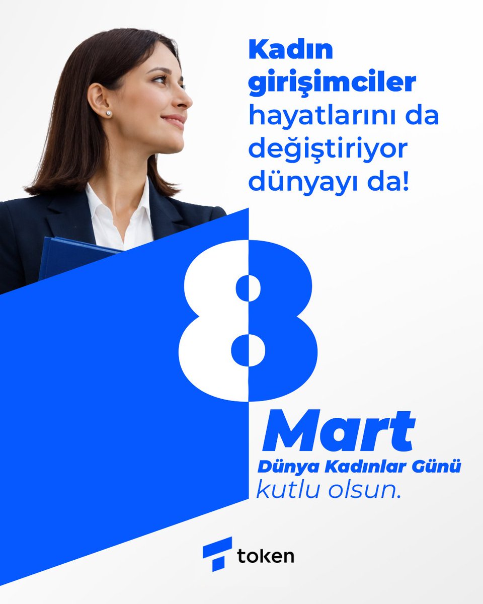 tokenfintech's tweet photo. Fikirleriyle dönüşümü başlatan, girişimleriyle dünyayı değiştiren kadınların gücüyle gelecek şekilleniyor. Tüm kadınların 8 Mart Dünya Kadınlar Günü kutlu olsun. 

#8MartDünyaKadınlarGünü https://t.co/81ciK9YKwC