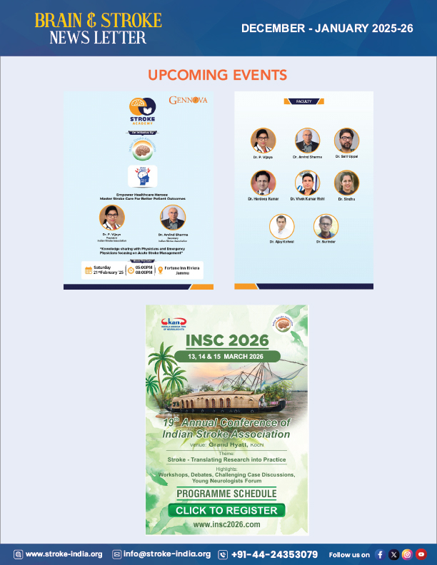 Indian Stroke Association tweet media