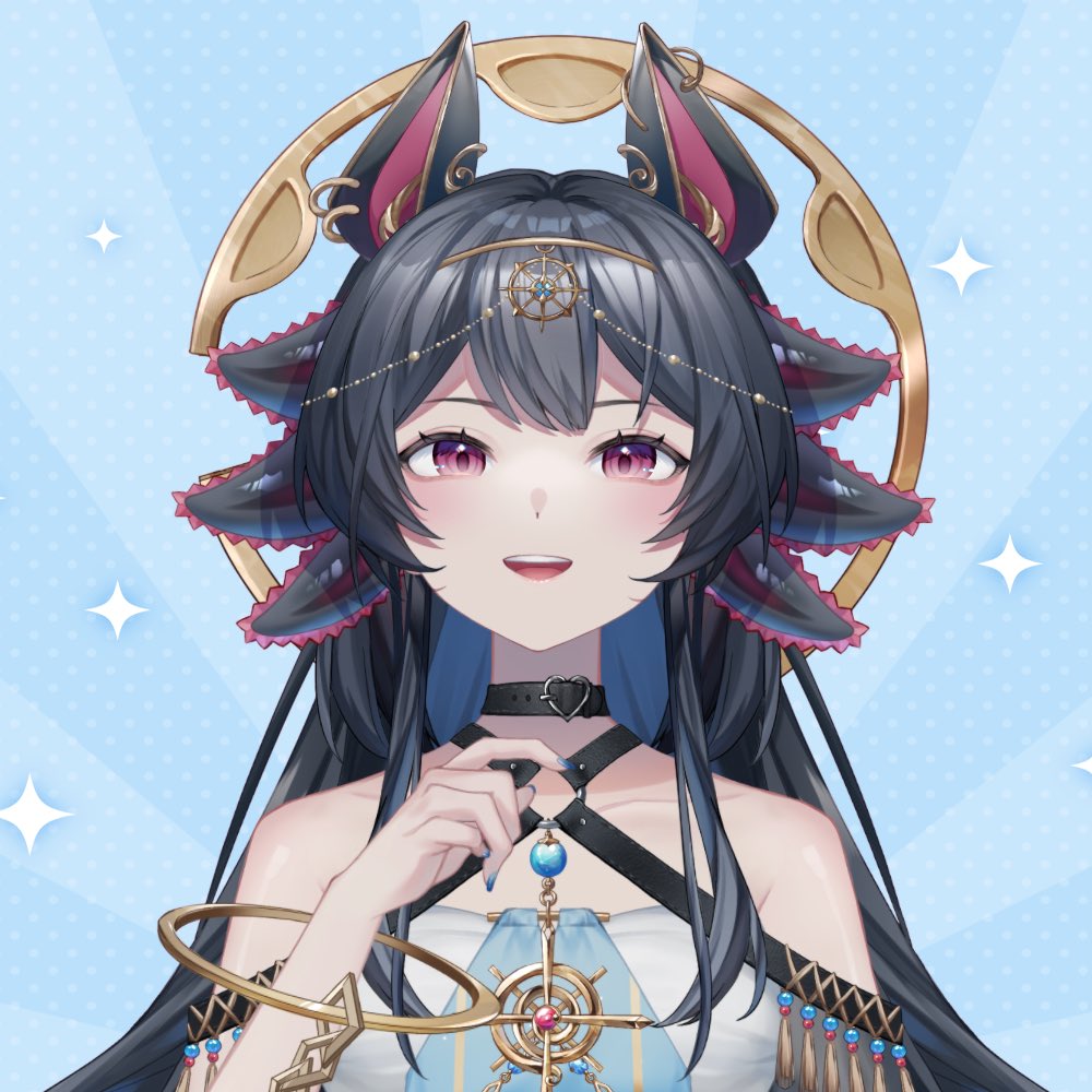 Ame 💙👑 Axolotl VTuber tweet media