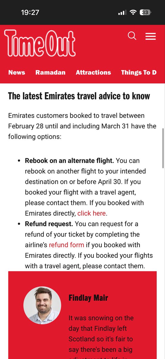 Stirlingseda's tweet photo. #Expedia and #Emirates do no refund insured tickets from Dubai. Expedia Refugees paying my ticket back! 

#mafs https://t.co/sG9SfPJNea