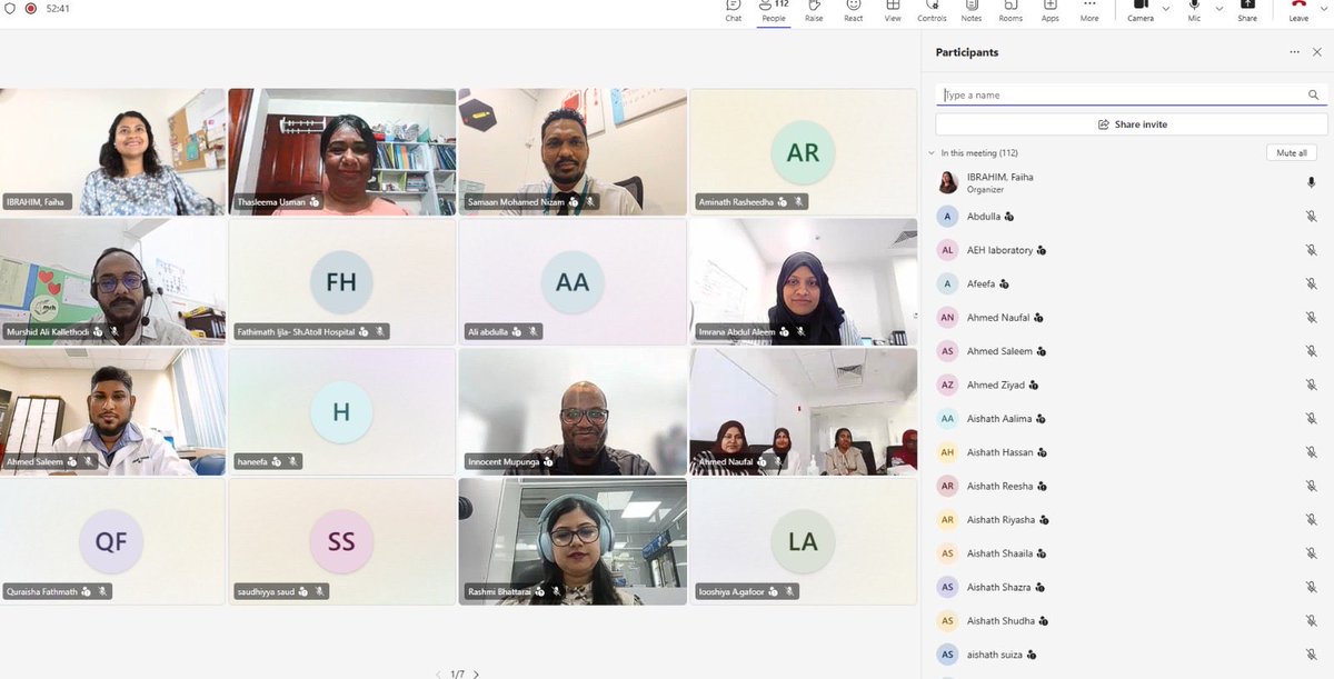 The Ministry of Health, with technical support from WHO Maldives and NRL Australia, has commenced the first phase of the QMS Training Series. A key highlight of this launch is the successful enrollment of over 100 participants representing healthcare facilities across the nation.