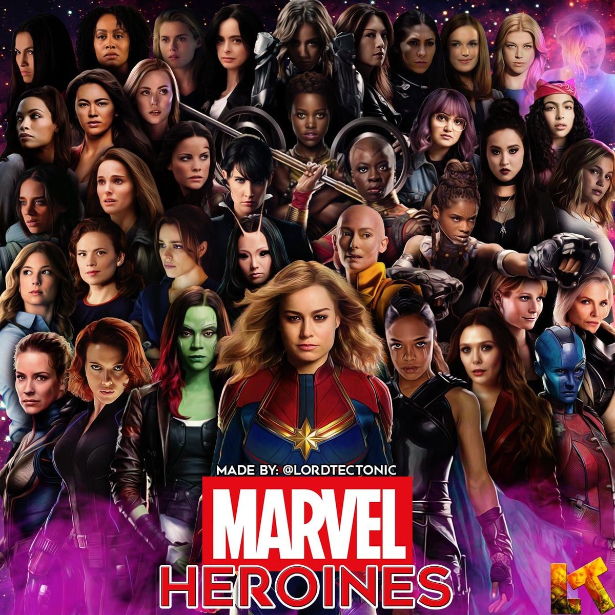 Happy women's day 
Marvel women 🔥