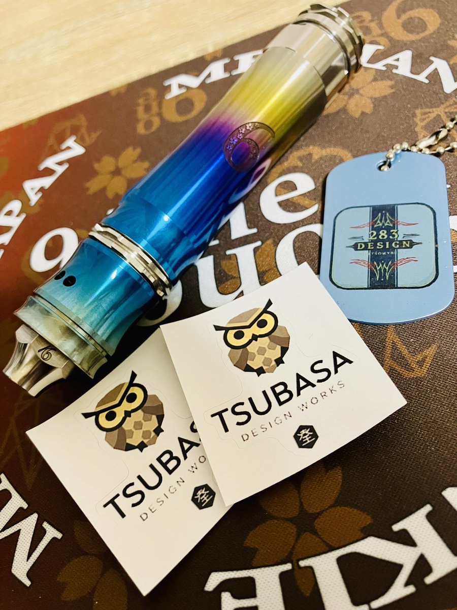 Rioto_vape10ve's tweet photo. #283mod 
浪漫と彩りをぜひその手に。
ツバサさん推しの私達夫婦よりb https://t.co/vBWiwEiRFH