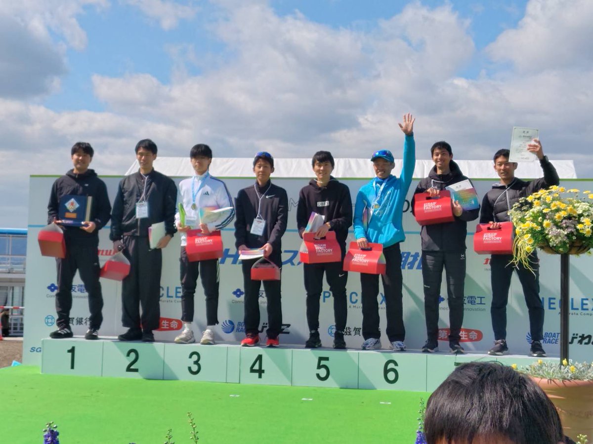 湖国戦士琵琶湖マン@関西実業団選手権5000m tweet media