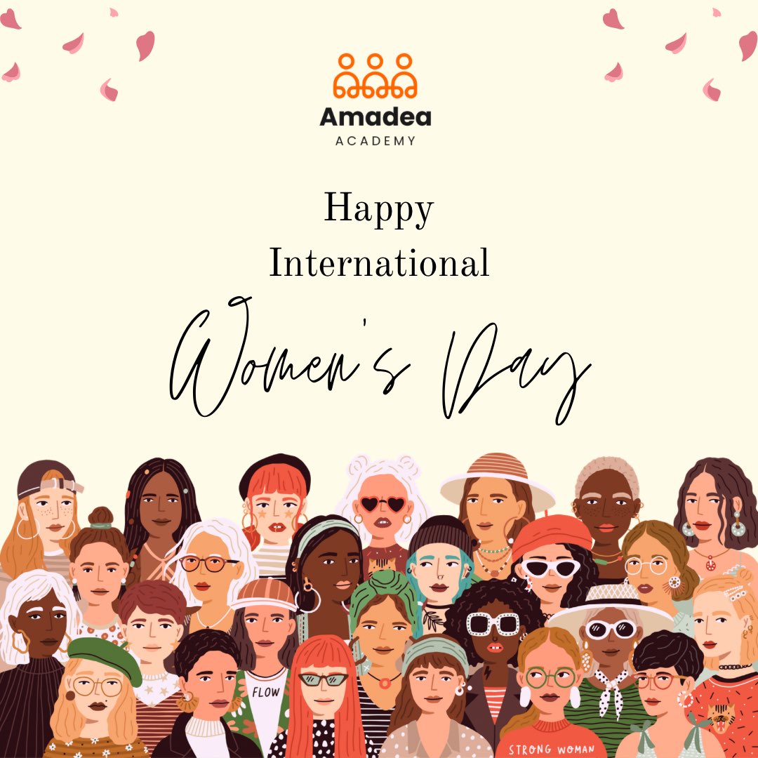 amadeaacademy's tweet photo. Happy International Women’s Day 

This year’s theme, “Give To Gain,” reminds us that progress in gender equality requires intentional support and investment in women’s rights, safety, and leadership.

When women thrive, society thrives.

#InternationalWomensDay #GiveToGain https://t.co/qhRp6SReMS