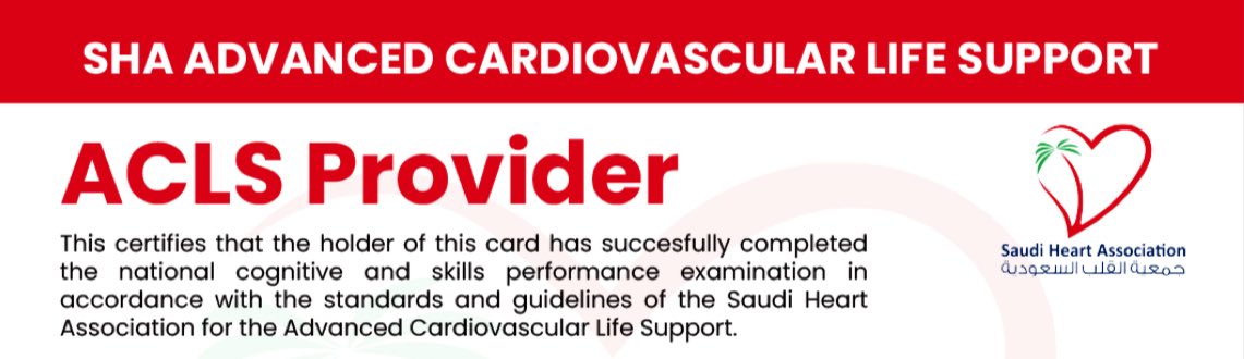 Husson460's tweet photo. 7.3.2026📅
ACLS Certificate ✅ https://t.co/JLjGrM0amB