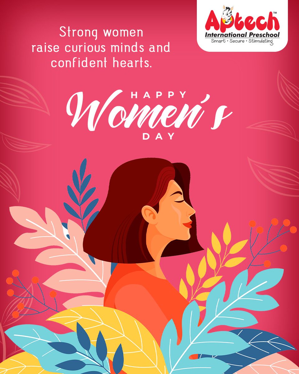 Strong women raise curious minds and confident hearts. 💖
Mothers inspire, nurture, and shape the future every day. 🌸
 #AptechInternationalPreschool wishes all the wonderful mothers a #HappyWomensDay! 💐

#StrongWomenStrongFuture #MothersLove #AptechInternational