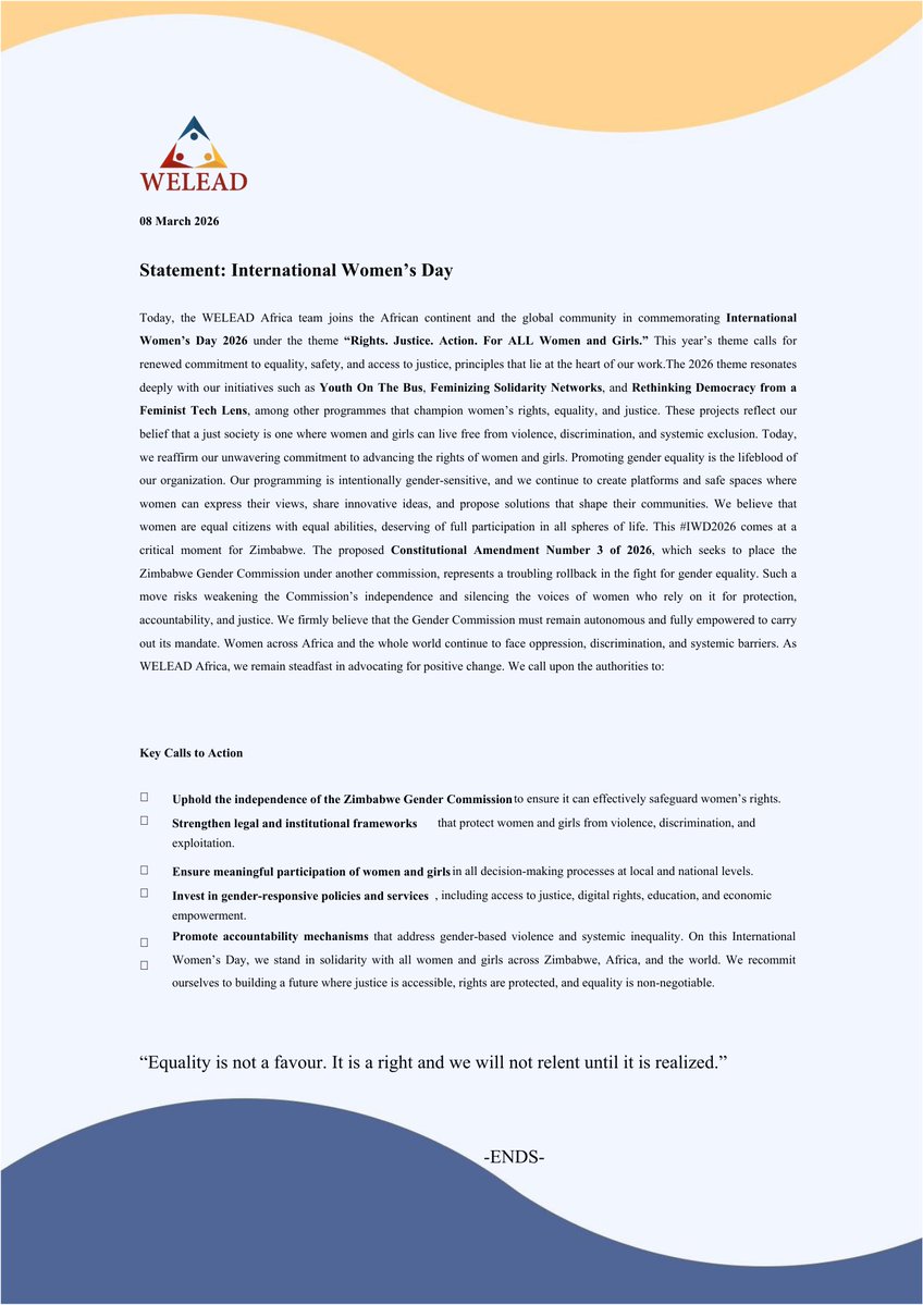 WELEAD Africa tweet media