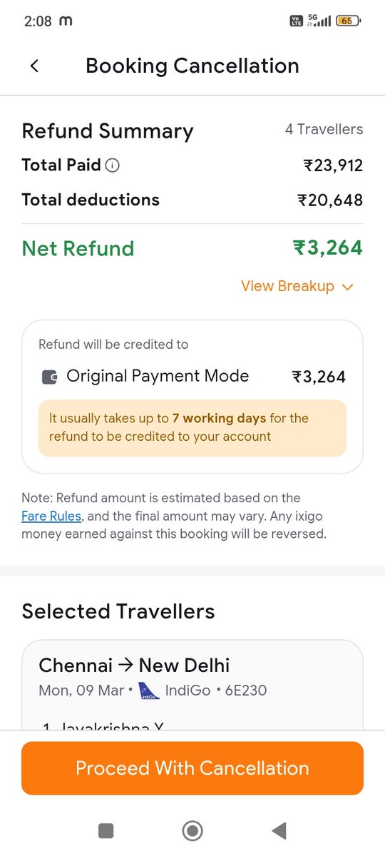 DYadhati's tweet photo. Urgent intervention needed @RamMNK @MoCA_GoI @IndiGo6E. Two 60+ senior citizens stranded due to UAE–Middle East conflict. PNRs YBD88Q &amp; M911QJ. Despite IndiGo’s advisory extending waivers till Mar 31, agents refuse Credit Shell for Mar 9 flight. Senior safety at risk. https://t.co/ijIIJhh9Yu
