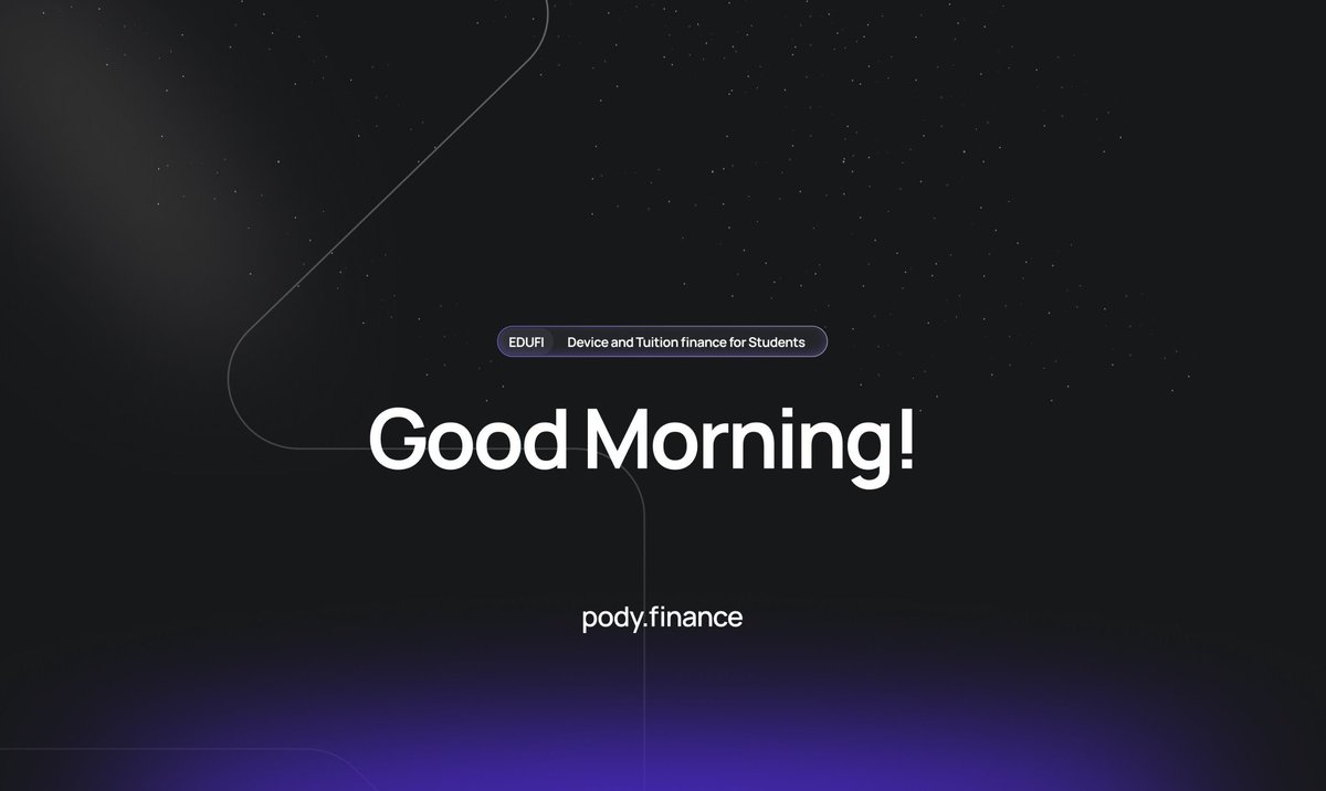PodyNetwork's tweet photo. GM Poddies! https://t.co/NygnDyjALj