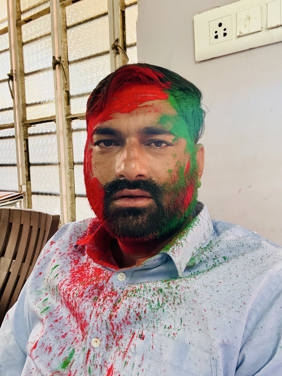 advdevrajgurjar's tweet photo. देवी-देवताओं को समर्पित रंग दिवस के रूप में मनाए जाने वाले पावन उत्सव रंगपंचमी की आप सभी को हार्दिक बधाई एवं शुभकामनाएं। https://t.co/vtMHJAdsYf