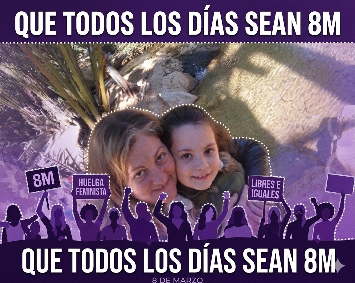 Feliz #8Marzo 
Que todos los días sean de vosotras. Que cada mejoremos más y más nosotros. 
Por vosotras!