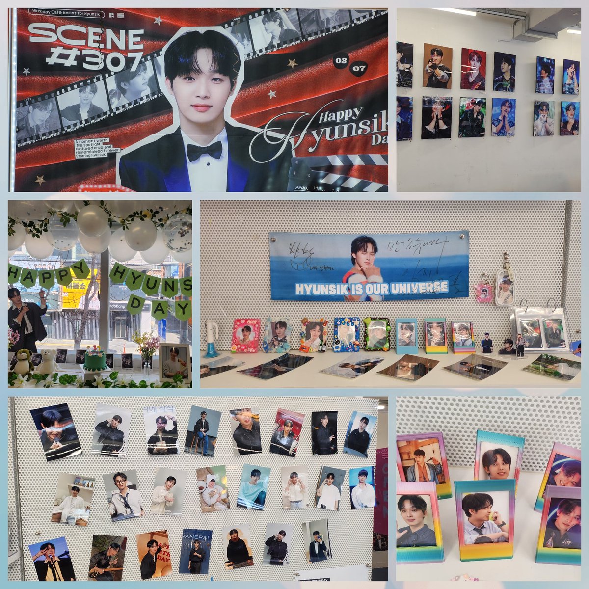 오늘 방문한 현식생카💙
헤어나오지 못한 럭드의 늪😂
비록 선착특전은 놓쳤지만!!
1년내내 쓸수 있을것 같은 물티슈와
이쁜 틴케이스 그리고 칫솔셋또~
아!  미니게임 성공으로 겟한 이쁜 파우치까지~~~😁
포토케익까지 다 좋아따👍

현식아 생일축하해🥰
#현식이랑_SCENE307

#현식이랑_SCENE307