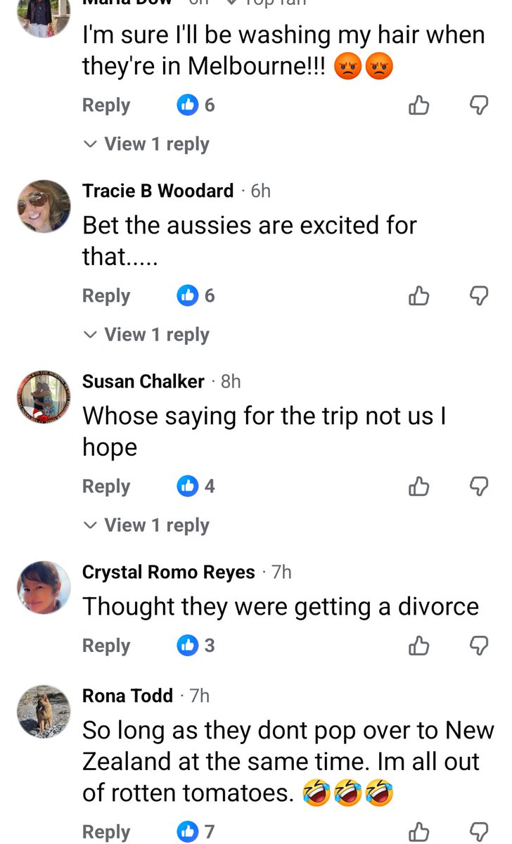 ForgetMeNot463's tweet photo. I clicked on a news story on Google that came up about the next faux Temu tour for #TheMarkles & it clicked on to a news story on FB, the comments are somewhat uncomplimentary😎🫢 https://t.co/SsVjUWcpme