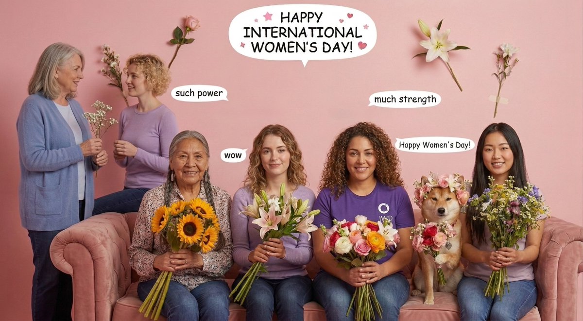 Today we celebrate the women who inspire, support, and lift others up every day.

Your strength, kindness, and resilience make the world brighter for everyone around you.

Happy Women’s Day 💐💙

#InternationalWomensDay #DogeGF