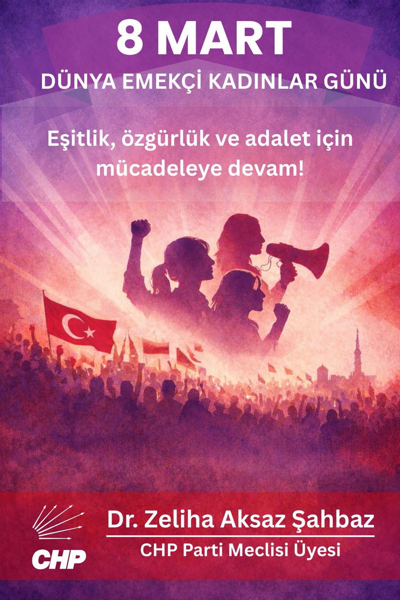 8 Mart Dünya Emekçi Kadınlar Günü!

2025 yılında Türkiye’de
294 kadın cinayeti,
297 şüpheli kadın ölümü.

Yani 591 kadın hayattan koparıldı.

Çoğu zaman katiller cezasız kaldı.
Kreş yok, bakım desteği yok, güvenli yaşam yok. Yoksulluk, şiddet, güvencesiz çalışma bu ülkenin