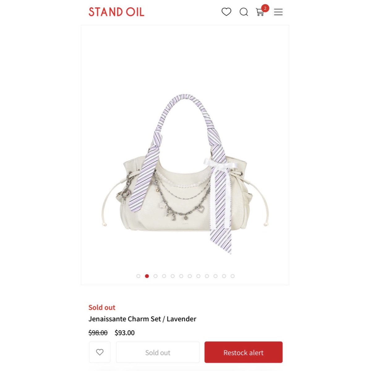 FIMBASE's tweet image. HUH YUNJIN’s “Jenaissante Charm Set” has SOLD OUT in 5 hours on Stand Oil’s global website! 

— 🔗 standoil.global/products/jenai… 

YUNJIN X STAND OIL
JENAISSANTE CHARM SET
#YUNJINxSTANDOIL
#HUHYUNJIN #BREEZY
#STANDOIL #스탠드오일