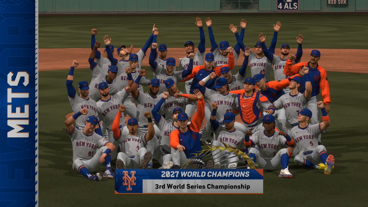 ワールドシリーズ制覇！！！