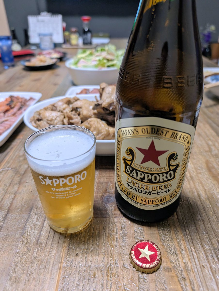 MERRICK13robu's tweet image. 今週ラーメン食べれなかったから
栄養失調気味😱

明日から１週間頑張ろう🍻

#SAPPORO
#サッポロラガービール
#赤星
#赤星探偵団