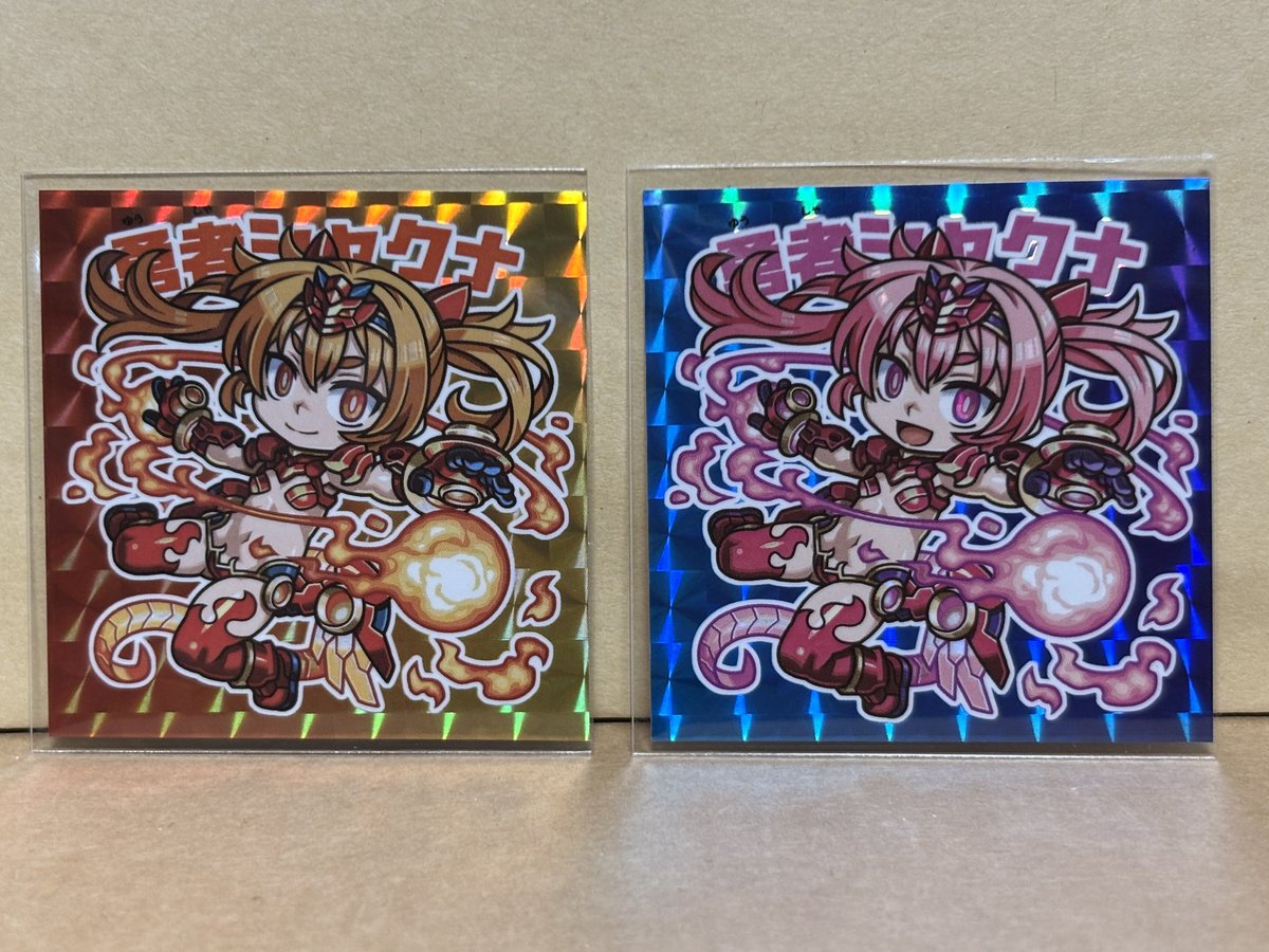kaharaite's tweet photo. 去年からMAD屋(@MAD_sticker_xxx)さんと個人的にやり取りしてシール用イラストの制作をしていたのですが、つい先日、そのシールのサンプルをいただきました。
素晴らしい出来に大満足です！
素晴らしすぎたので、MAD屋さんの許可を得てサンプルシールの画像を大紹介したいと思います！
見てください！ https://t.co/ixqYbOTS2g