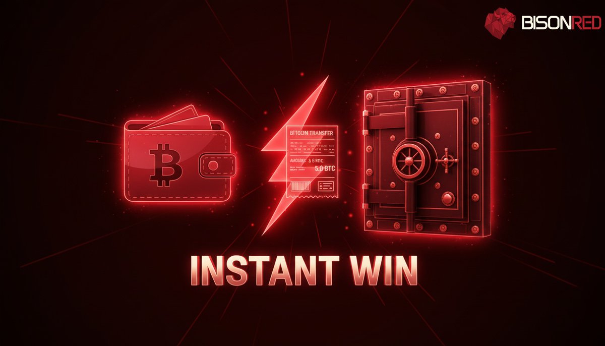 BisonRed_Bets's tweet image. Lightning Network: blink and your deposit arrives ⚡
BisonRed + instant Bitcoin transactions = unmatched.

#BisonRed #LightningNetwork #InstantBTC