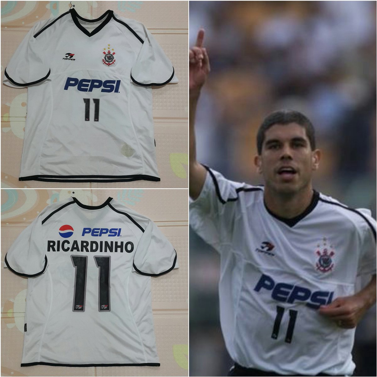 2001-02 Corinthians Home Shirt

#11 RICARDINHO

SIze? (71x53)

NNS: remake

Sponsor: original embossed

VGC

500k

#jersey4sale