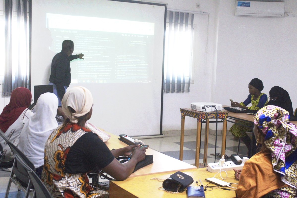 Wikimedia Tchad tweet media