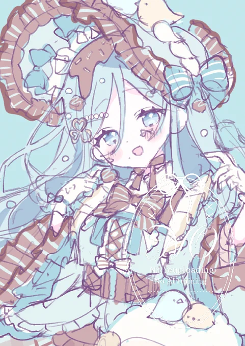 クリフェスで出すグッズイラストちらみせその4...!!! #クリフェス