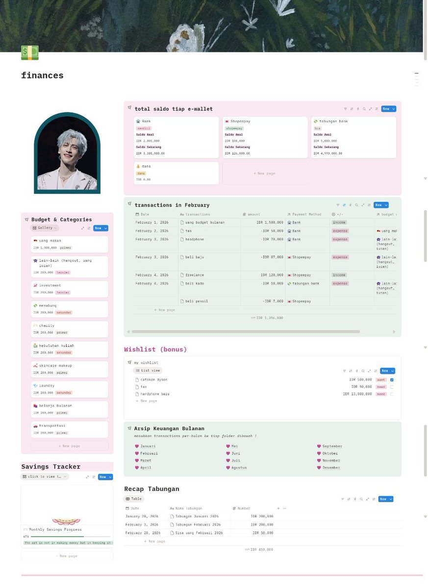 cettopiaa's tweet photo. Multi Pages 🌟
include
- meal planner page
- academic planner
- finances tracker https://t.co/qEs01UIIrn